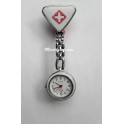 Montre infirmière blanc