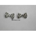 Boucles d'oreilles nœud papillon