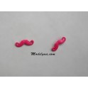 Boucles d'oreilles mini-moustache