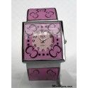 Montre femme clip