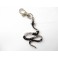 Porte-clés ou bijou de sac à main serpent