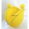 Porte-Monnaie silicone Jaune fluo