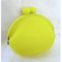 Porte-Monnaie silicone jaune