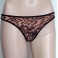 String sexy femme marron/noir