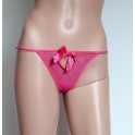 String sexy femme fuschia