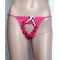 String sexy femme fuschia