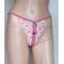 String ouvert femme rose