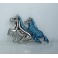 Broche 2 chevaux