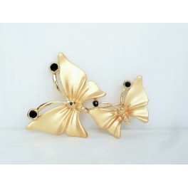 Broche 2 papillons