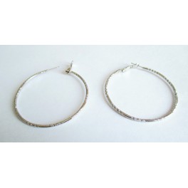 Boucles d'oreilles créoles anneaux fantaisie