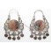 Boucles d'oreilles savoyardes plaqué argent