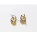 Boucles d'oreilles savoyardes plaqué or